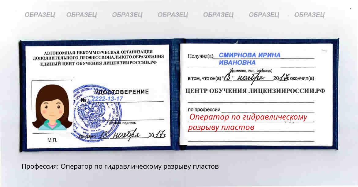 Оператор по гидравлическому разрыву пластов Красноармейск
